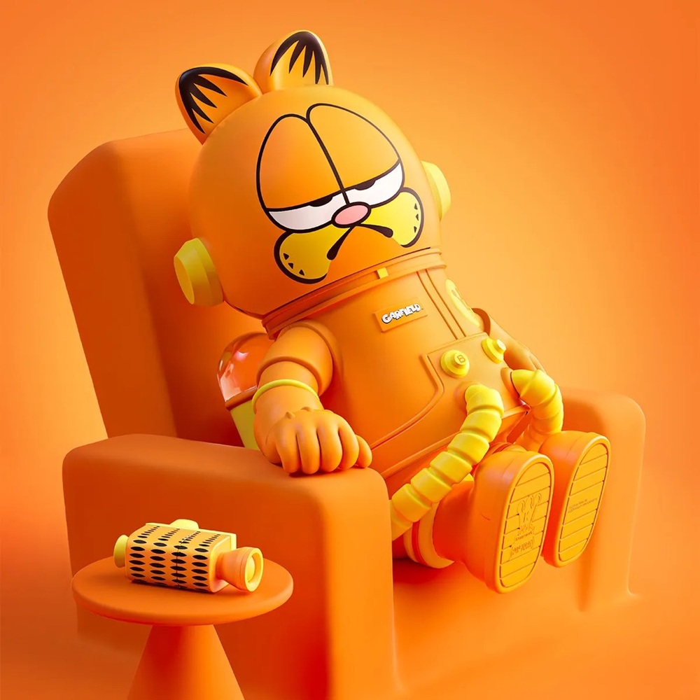 POP MART MEGA SPACE MOLLY 400% Garfield - Picture 5 of 6